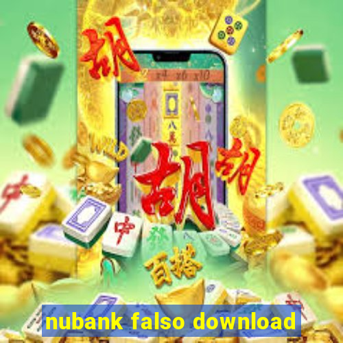 nubank falso download