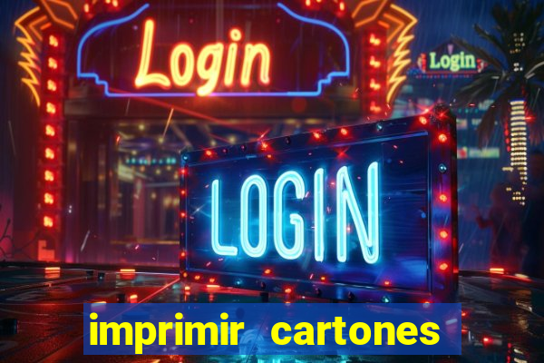 imprimir cartones de bingo