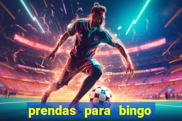 prendas para bingo em fam铆lia