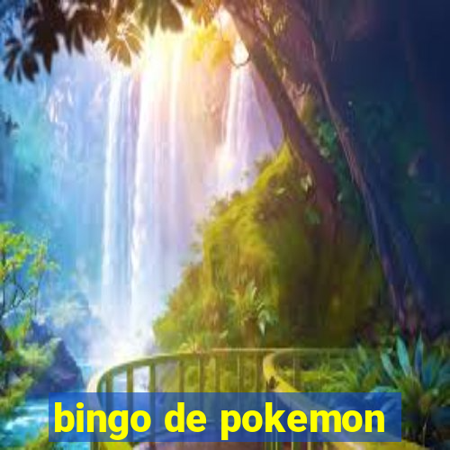 bingo de pokemon