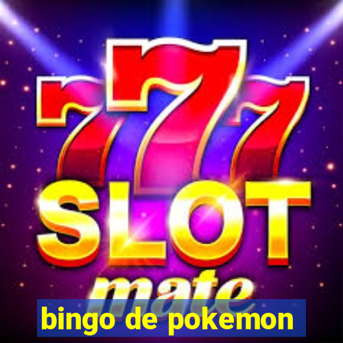 bingo de pokemon