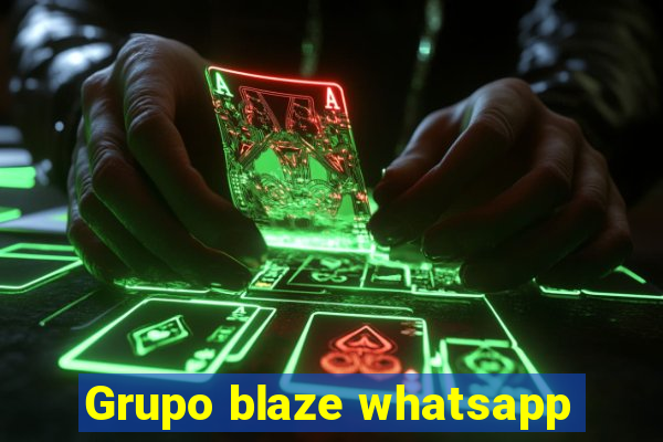 Grupo blaze whatsapp