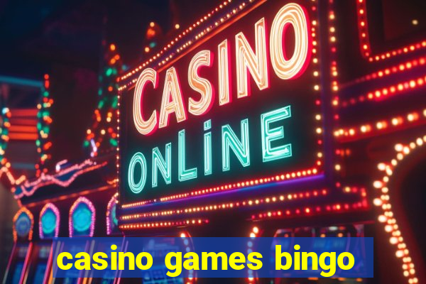 casino games bingo