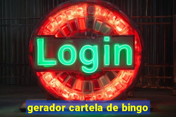 gerador cartela de bingo