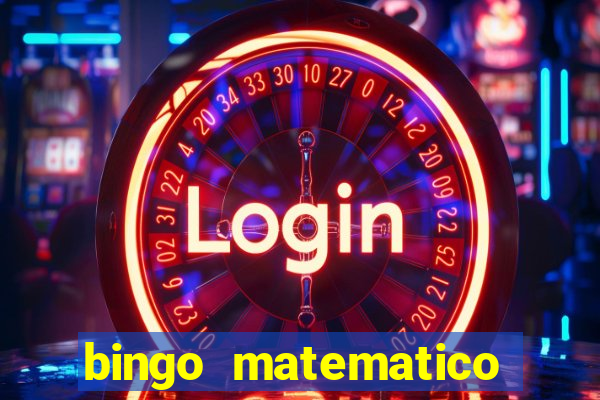 bingo matematico para ensino medio