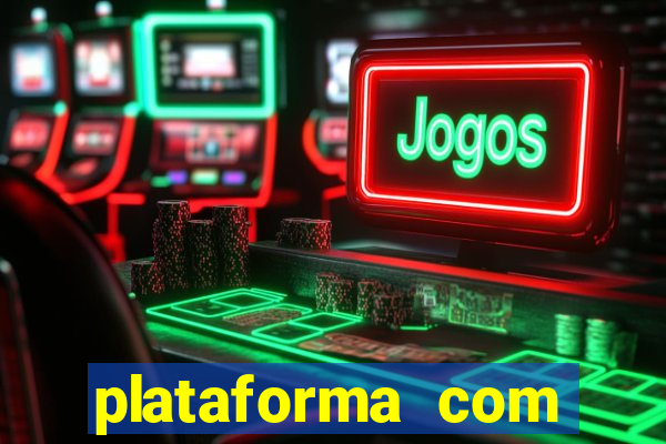 plataforma com porcentagem de ganhos