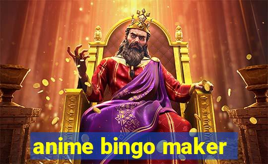 anime bingo maker