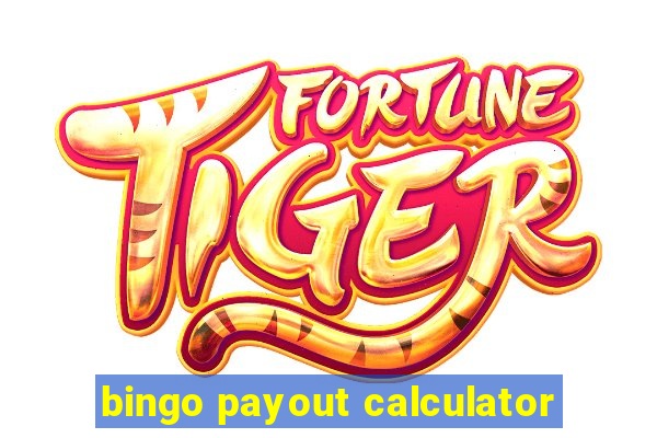 bingo payout calculator
