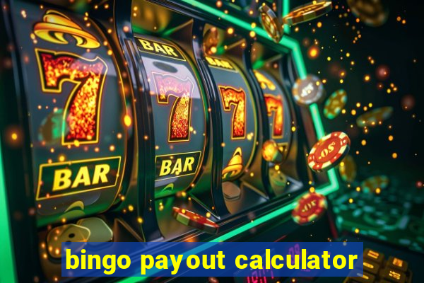 bingo payout calculator