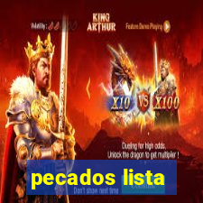 pecados lista