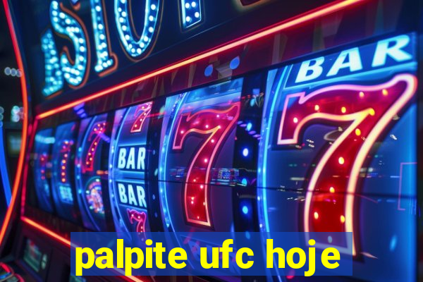 palpite ufc hoje