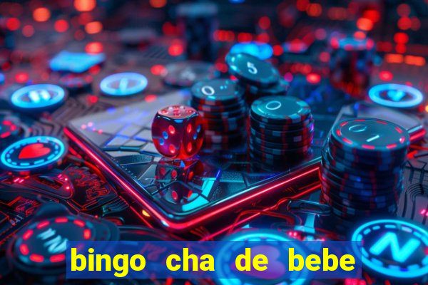 bingo cha de bebe cartelas para imprimir