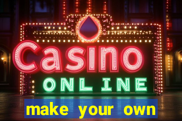 make your own bingo app