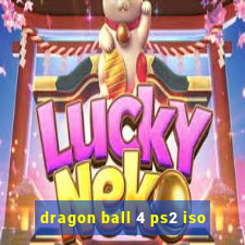 dragon ball 4 ps2 iso