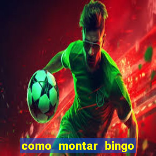 como montar bingo brinquedos toia