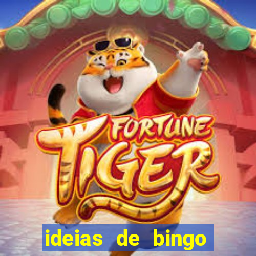 ideias de bingo para o natal