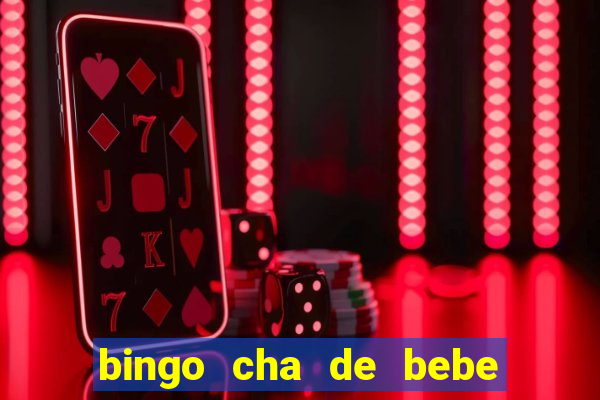 bingo cha de bebe cartelas para imprimir